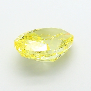 เพชรเม็ดเดี่ยวทรงรีสีเหลืองแฟนซี 10 กะรัต รุ่น Y-O2-8 จาก MAISHA DIAM & JEWELRY ผลิตด้วยวิธี CVD  ได้รับการรับรองจาก IGI สำหรับการทำเครื่องประดับ - Product Image 3