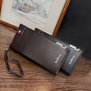 Luxury Trendy Men <b>Synthetic</b> <b>Leather</b> Wallet Slim Bifold Card Holder Durable Cash Organizer Stylish Wallet for Men - Product Image 1