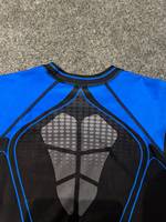 Rashguard BJJ MMA pour hommes, manches courtes, compression, UPF50+, imperméable, écologique, 220g, spandex, anti-déchirure, No-Gi Grappling, adultes