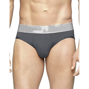 White Men <b>Boxer</b> Briefs Breathable Quick Dry Mid Rise Knitted Underwear Anti-Bacterial 100% Cotton Daily Wear - Product Image 4