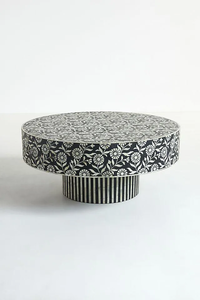 Premium Bone Inlay <b>Coffee</b> <b>Table</b> Modern Handmade Living Room Furniture Decorative Cocktail <b>Table</b> Unique Pattern - Product Image 2
