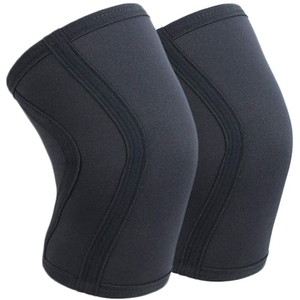 Custom 7mm Powerlifting Neoprene Compression <b>Knee</b> Sleeve Soft Weightlifting Sports Support Brace Pads Protective <b>Knee</b> Protector - Product Image 1