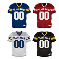 Lot de déstockage de maillots de football à manches courtes en polyester, surplus en vrac, tailles et couleurs variées, équipes mixtes