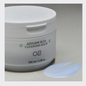 Baume nettoyant bleu à l'azulène WOLLYO K-Beauty coréen 100ml, fabriqué en Corée, crème et gel démaquillant - Product Image 6