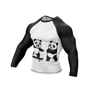 New Wholesale Men Sports Compression Shirt Polyester/Nylon Canvas <b>Long</b> <b>Sleeve</b> Loose Fit Lightweight Comfortable Breathable Quick - Product Image 2