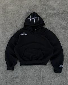 Sudadera con Capucha Personalizada con Estampado Puff, Fabricada en 100% Algodón, Sudadera con Capucha para Hombre, Sudadera con Capucha de Felpa - Product Image 2