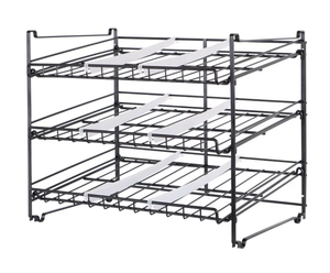 OEM/ODM Vietnam 36 Can Capacity Metal Can Organizer Rack Iron <b>Kitchen</b> <b>Storage</b> Shelf for Pantry Cabinet Countertop Use - Product Image 4