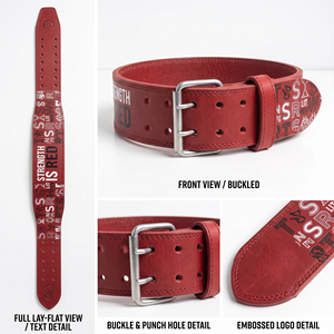 Power Bodybuilding Weightlifting Printed Belt Gym Trainer Heavy Duty 10MM Prong Sublimation Belt Gym Leather Belts Unisex - Product Image 6