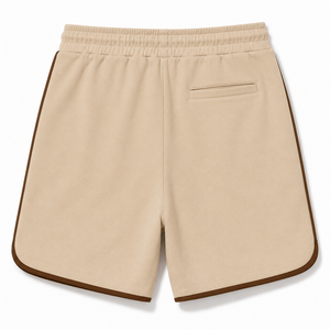Pantalones cortos 3/4 de algodón para hombre, con logo personalizado, cintura elástica, largos, informales, para gimnasio, entrenamiento, fabricante mayorista - Product Image 2