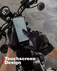 Gants de moto tout-terrain à doigts entiers pour la course / Gants de moto coupe-vent pour hommes - Product Image 5