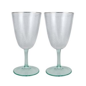 Verres à vin en plastique acrylique transparents de 12 oz, résistants aux chocs, style vintage, pour restaurant et fête - Product Image 5