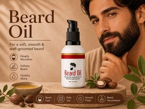 ผู้ผลิตน้ำมันบำรุงเคราแบบพรีเมียมสำหรับแบรนด์ดูแลเส้นขนเฉพาะทาง - Product Image 2