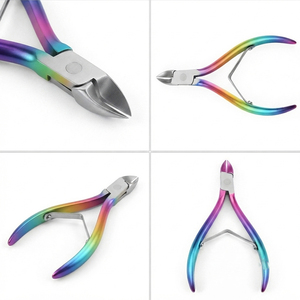 กรรไกรตัดหนังสแตนเลส ปากกว้าง ใบมีดโค้ง กรรไกรตัดเล็บ - Product Image 1