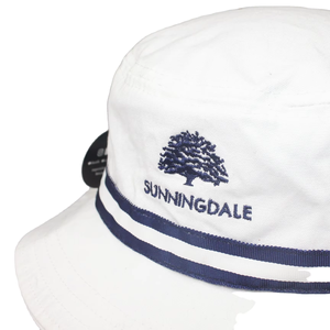 UAMINGDALE Chapeau Bob Blanc avec Rayures Rouges et Noires Unisexe Décontracté Extérieur Printemps Été Adulte 56-58CM - Product Image 4