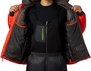 High Quality Men's Puffer Jacket Winter Warm <b>Windbreaker</b> Quilted Hooded Bubble Puffer Jackets for Hiking Hunting <b>Camping</b> - Product Image 3