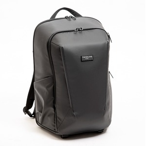 Large capacity multifunctional business <b>backpack</b> dark grey leather <b>backpack</b> <b>waterproof</b> fabric suitable for business people - Product Image 2