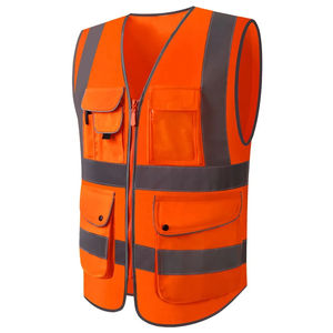 Gilet de travail sur mesure à prix abordable, avec logo personnalisé imprimé, pour la vente en ligne 2026 - Product Image 3