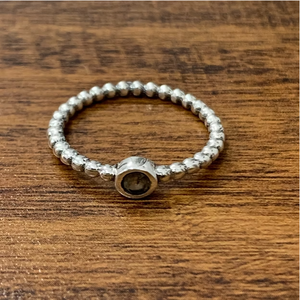 Lightweight 925 Silver 1.5 Grams <b>Crystal</b> <b>Ring</b> For Unisex Wear Daily & Any Occasion - Perfect For Gifts Jewelry Wholesale - Product Image 3