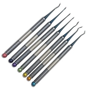 Juego de Elevadores de Ligamento Periodontal (PDL) Dentales, Kit de Extracción de Dientes, Instrumentos de Acero Inoxidable, TARIQ MFG CO - Product Image 6