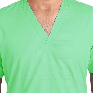 New Arrival Premium Quality Woven Cotton Medical Scrub Suit Scrub <b>Sets</b> Customizable High Quality Hospital Uniforms - Product Image 6