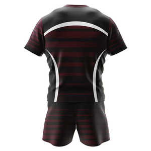 Fabricant OEM d'uniformes de rugby, maillot de football américain en polyester respirant à séchage rapide, sublimation personnalisée, vêtements de sport d'équipe - Product Image 3