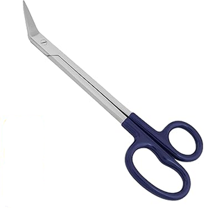 Ciseaux à ongles professionnels robustes à bout coudé 18 cm en acier inoxydable incurvé, lame de précision tranchante pour ongles épais - Product Image 3