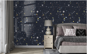กระเบื้องบุผนังลายหินอ่อนร็อคไอส์แลนด์ เคลือบเงา ขนาด 600x600 มม. หนา 20 มม. ลายหินเลียนแบบ ดีไซน์ทันสมัย ทนไฟ - Product Image 6