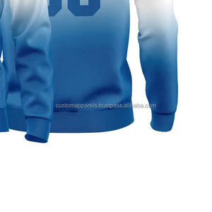 Sweat-shirt à capuche surdimensionné personnalisé pour homme, en polyester épais, col montant, streetwear de haute qualité, brodé, uni, hiver - Product Image 6