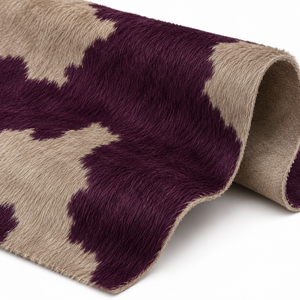 Veste Western Homme Personnalisée en Cuir de Vachette à Poils Couleur Aubergine Violet Taupe, Col Pointu, Manteau de Cowboy Ranch, Vêtement d'extérieur Premium, Vente en Gros OEM - Product Image 6