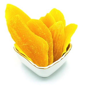 DISPONIBLE: Mango Deshidratado Suave Keo de Cosecha Fresca - Rodajas Amarillas Brillantes Sin Fibra, Tamaño A, 5% de Azúcar, 25g 30g, Lata PET, OEM - Product Image 1