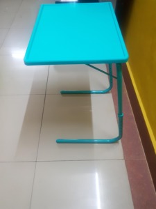 Multipurpose Metal <b>Height</b> <b>Adjustable</b> Display Stand Laptop <b>Desk</b> Mat <b>Desk</b> for Retail Stores - Product Image 3