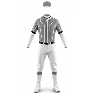 Tenue d'équipe de qualité supérieure, uniforme de baseball confortable à vendre / Meilleur fabricant d'uniformes de baseball en tissu polyester - Product Image 1