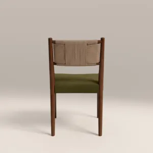 SILLA DE COMEDOR DE MADERA SYDNEY VERDE MUSGO SINTERIOR - Product Image 3