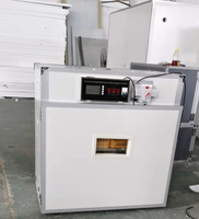 Incubateur à œufs solaire double alimentation 264 œufs - Contrôle automatique de la température et de l'humidité pour l'éclosion d'œufs de canard/oie/caille HJ-SI3
