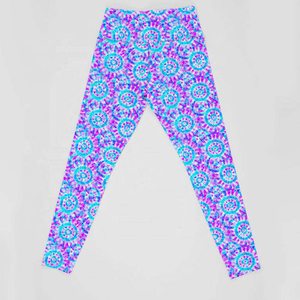 Women's High Waist Full Length Plaid Pattern <b>Seamless</b> <b>Leggings</b> Four-Way Stretch Quick Dry Anti-Bacterial Anti-Odor Custom Logo - Product Image 4