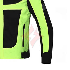 Chaquetas de Motocicleta Premium para Hombre y Mujer, Equipo de Protección para Todas las Estaciones con Acolchado de Armadura, Impermeables, para Repartidores - Product Image 4