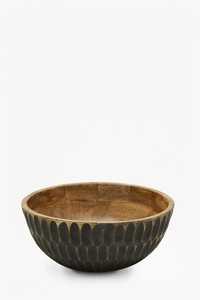Tazón de Madera Hecho a Mano, Diseño Rústico Redondo, Acabado en Madera Natural, Decoración para el Hogar, Diseñado para Uso en la Mesa de la Cocina - Product Image 4