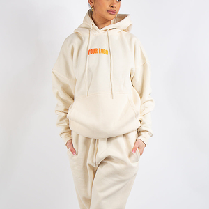 Chándal de Forro Polar para Mujer, Diseño Vintage, Corte Regular, Alta Calidad, Personalizable, Servicio OEM ODM - Product Image 1
