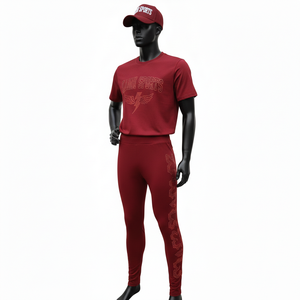 Conjunto Deportivo para Mujer, Camiseta y Leggings, Tela Suave de Poliéster y Spandex, Camiseta 180 GSM, Leggings 220 GSM, Logotipo Personalizado - Product Image 4