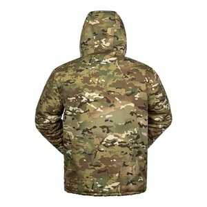 Chaqueta Acolchada de Moda con Estampado de Camuflaje para Hombre, Chaqueta Informal con Capucha, Estilo Nuevo, CP-MPJ-15 - Product Image 2