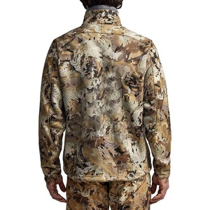 Veste de chasse pour homme personnalisée, imperméable, respirante, en softshell, écologique, en polyester et nylon, camouflage d'hiver pour l'extérieur - Product Image 3