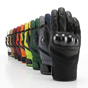 Whole Sale OEM Motorcycle Riding <b>Gloves</b> <b>Touch</b> <b>Screen</b> Protective Leather Racing Bike <b>Gloves</b> Anti Slip Breathable Shockproof Gear - Product Image 1