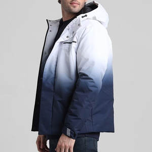 Veste Softshell Homme 2026 – Col Montant en Toile, Logo Frontal, Coupe-Vent, Respirante, à Capuche, Style Urbain Confortable - Product Image 2