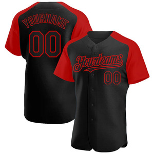 Camiseta de béisbol raglán personalizada, 100% poliéster, con botones, logotipo personalizado, en venta. - Product Image 5