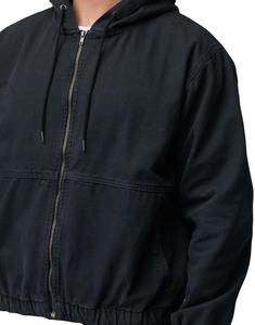 Veste en jean pour hommes en toile vintage Offre Spéciale sergé avec broderie formelle personnalisée OEM - Product Image 5