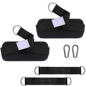 Sangles abdominales personnalisées OEM avec crochets en acier robustes, soutien réglable pour la gym, le renforcement musculaire, la musculation, l'haltérophilie - Product Image 2