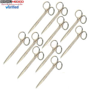 Tijeras de Precisión Iris Micro Dissecting Lab, 4.5, Punta Fina, Rectas, Acero Inoxidable, Instrumentos Quirúrgicos Manuales de Precisión, CE - Product Image 4