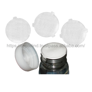 Captel One Piece Aluminum <b>Foil</b> Induction Seal Liner Screw-On Closure 0.6mm Thickness for Bottles Jars <b>Containers</b> Heat Seal Leak - Product Image 1