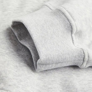 Women's Oversized Gray Cotton Sweatshirt <b>Drop</b>-Shoulder O-Neck Long Sleeve Solid Color Casual Pullover Autumn Wear - Product Image 6