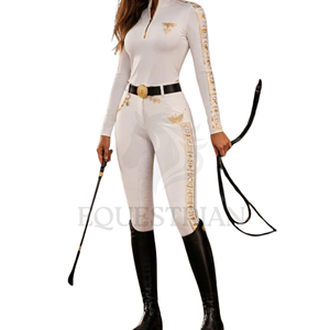 Conjunto de Equitación para Mujer, Pantalones de Montar a Caballo y Camisa de Equitación - Product Image 6